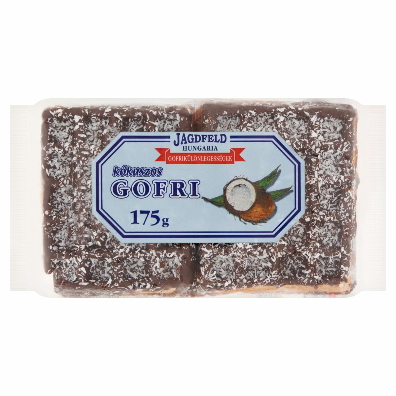 Képek - Jagdfeld Gofrikülönlegességek kókuszos gofri 175 g