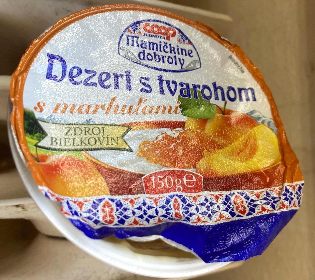 Képek - Dezert s tvarohom s marhuľami Coop