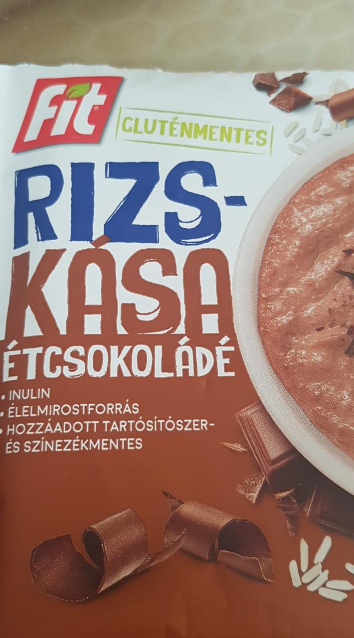 Képek - Fit gluténmentes rizskása inulinnal és étcsokoládéval 60 g