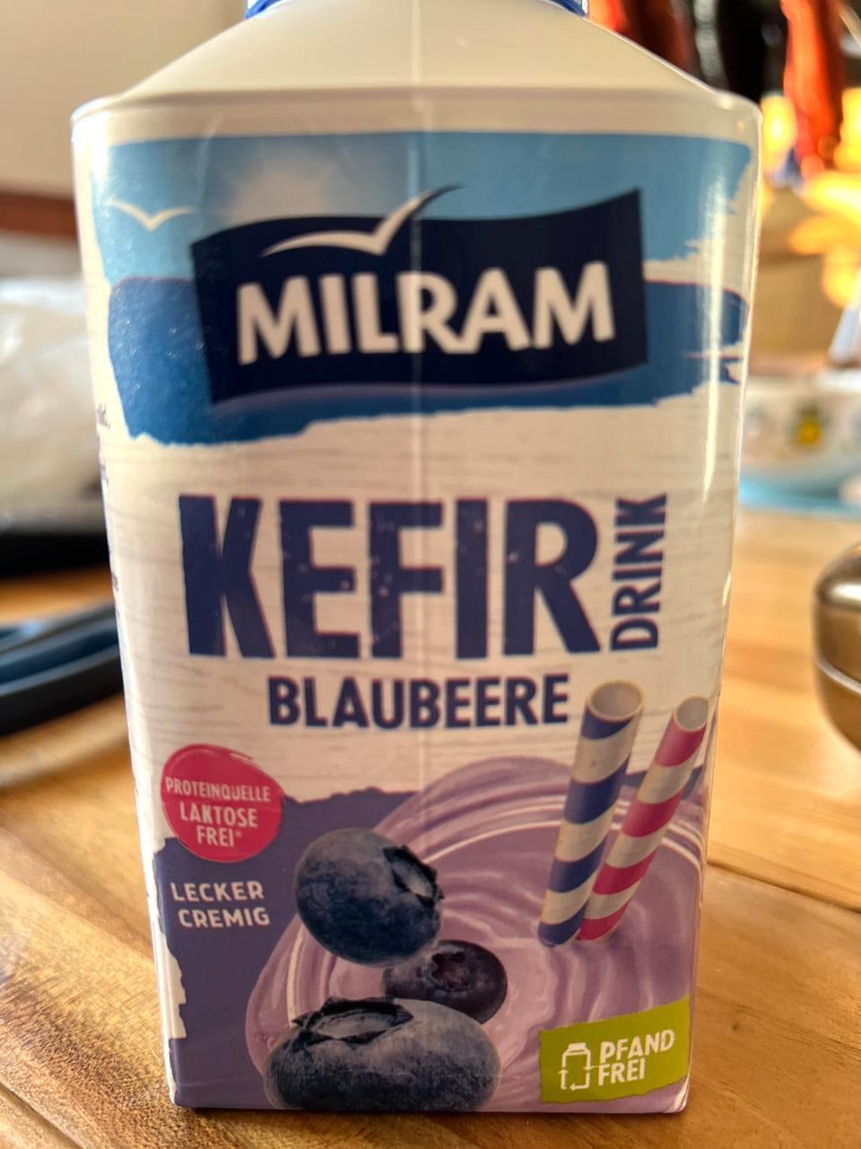 Képek - Kefir drink Blaubeere Milram