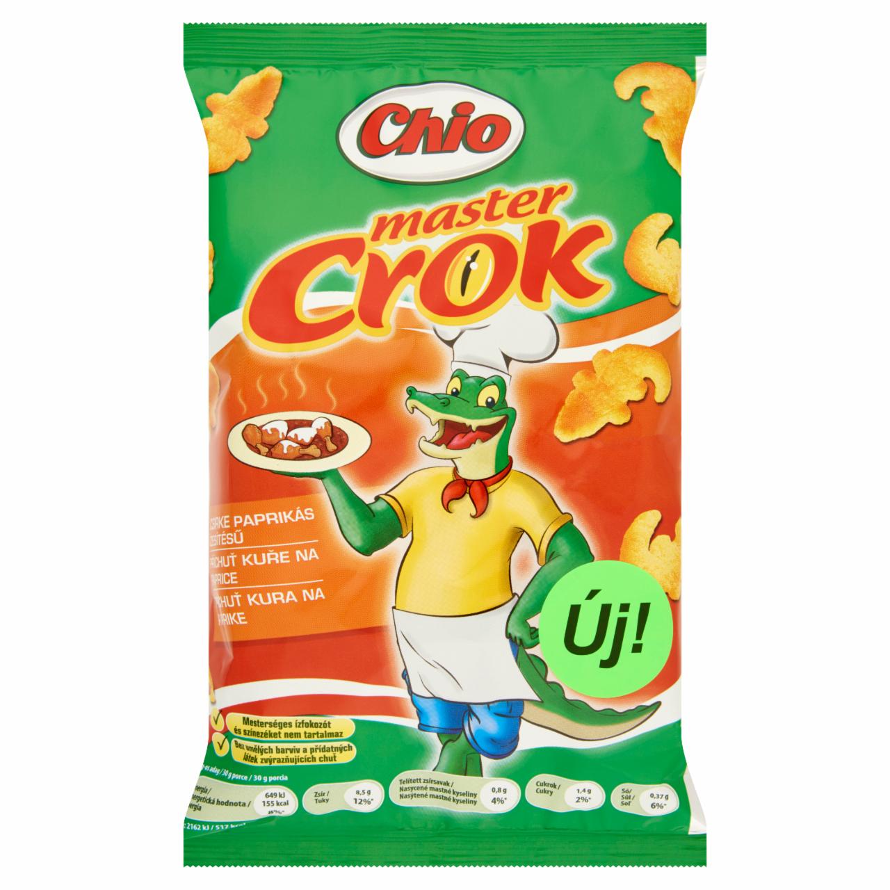 Képek - Chio Master Crok csirke paprikás ízesítésű kukoricasnack 40 g