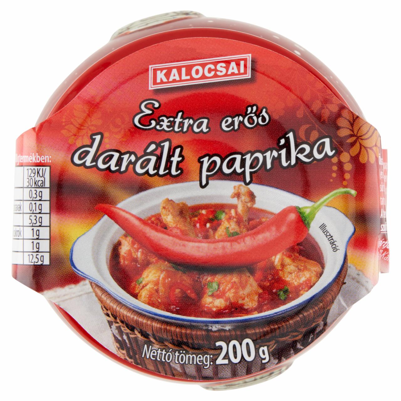 Képek - Kalocsai extra erős darált paprika 200 g