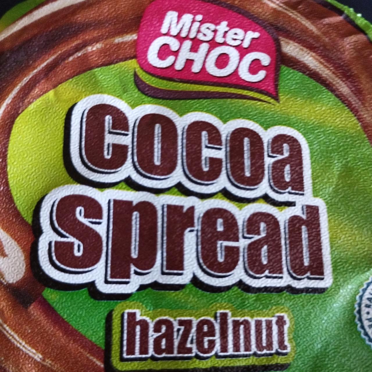 Képek - Cocoa spread hazelnut Mister Choc