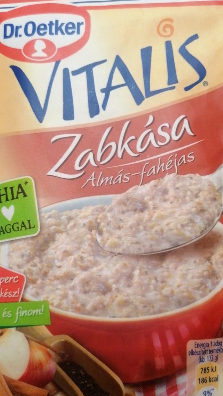 Képek - Vitalis zabkása almás-fahéjas Dr.Oetker