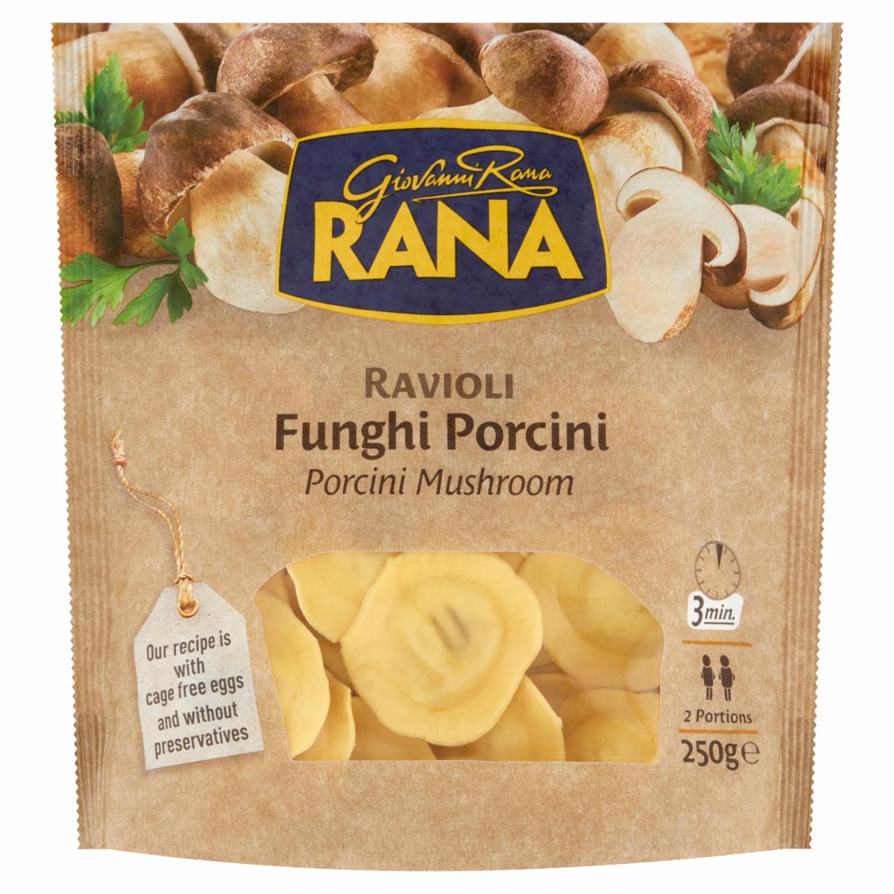 Képek - Giovanni Rana Ravioli friss tojásos tészta gombafeltöltéssel 250 g