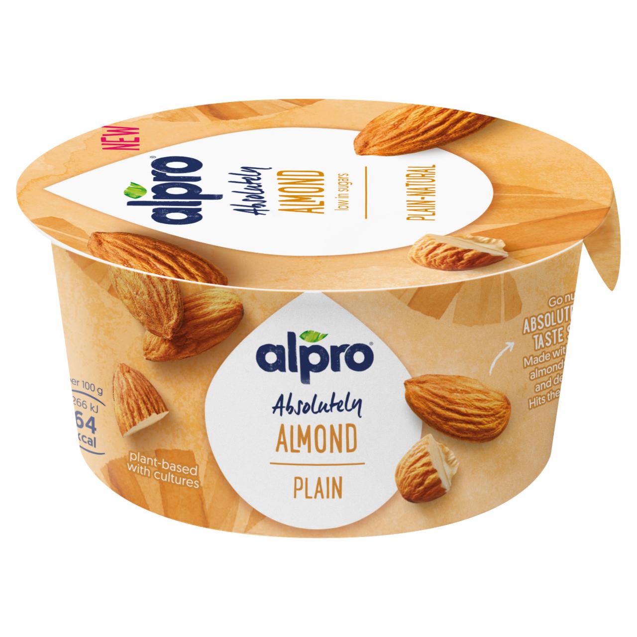 Képek - Alpro fermentált mandulakészítmény hozzáadott kalciummal és vitaminokkal 120 g