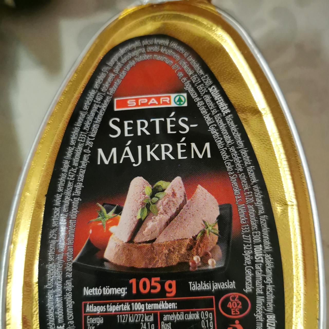 Képek - Sertés májkrém Spar