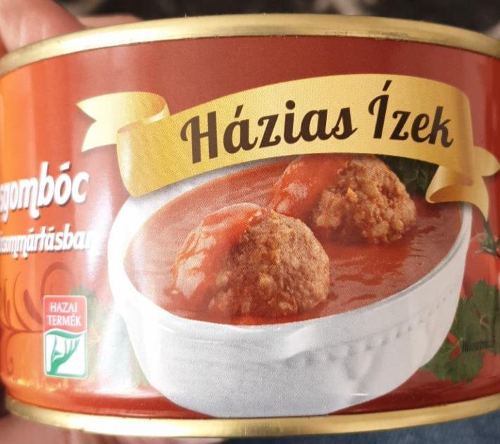 Képek - Házias Ízek húsgombóc paradicsommártásban 400 g