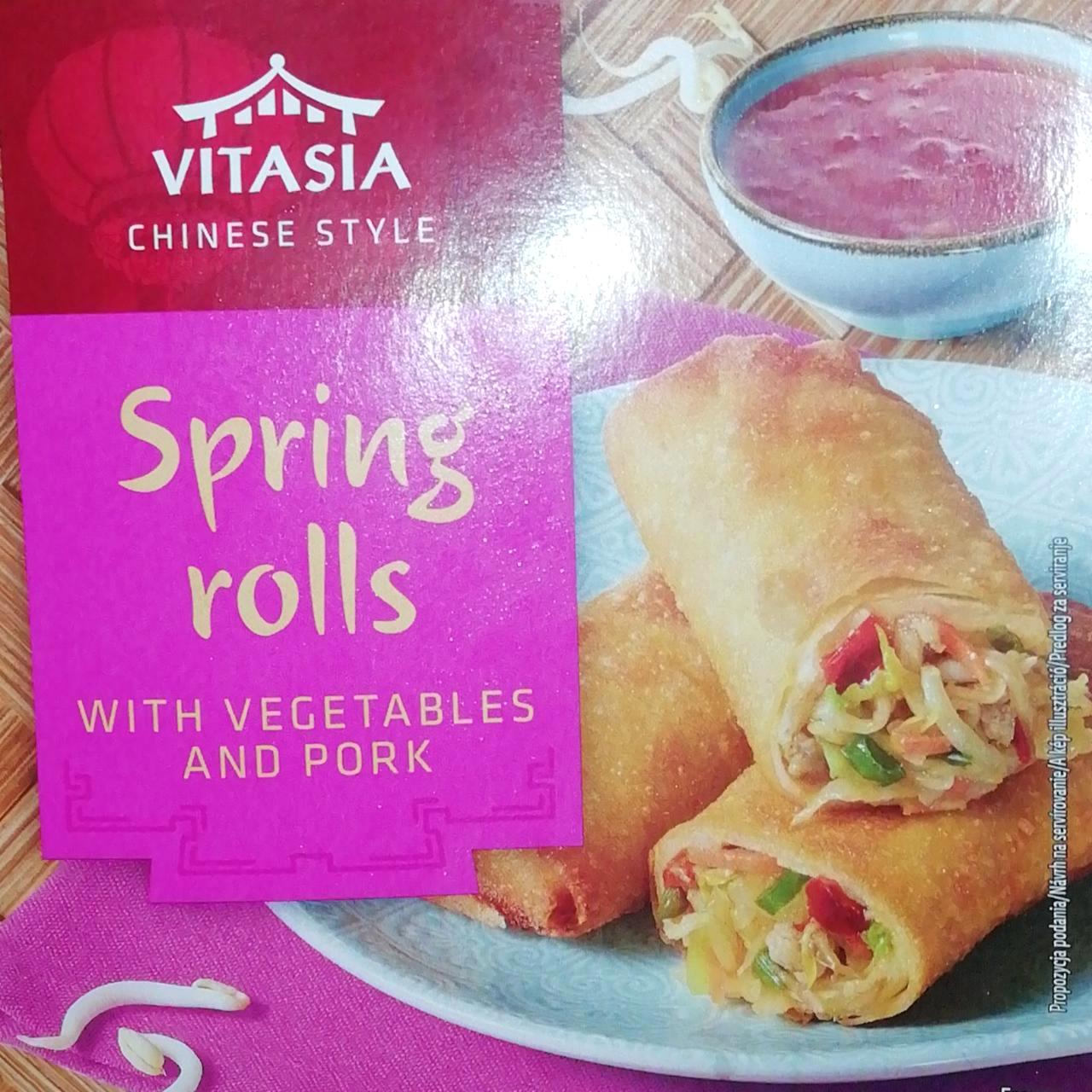 Képek - Spring rolls with vegetables and pork Vitasia