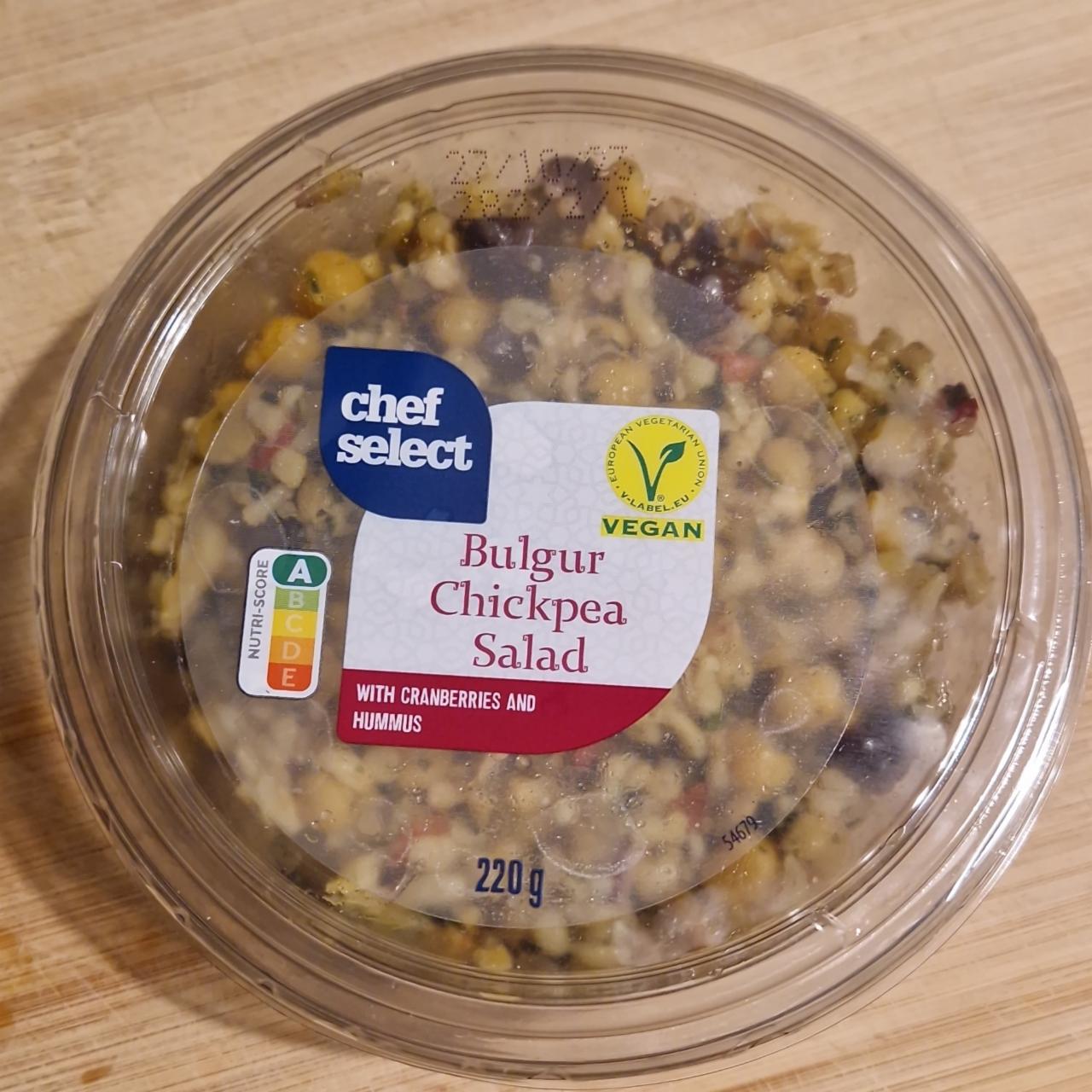 Képek - Bulgur chickpea salad with cranberries and hummus Chef Select