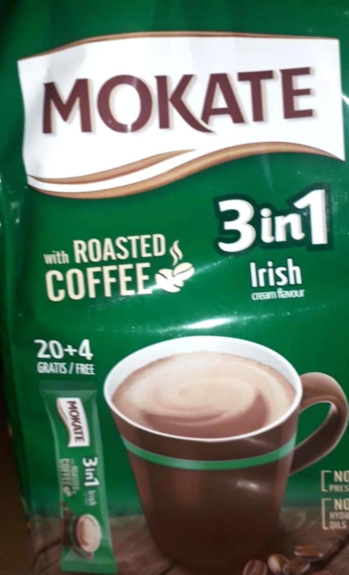 Képek - Mokate 3in1 azonnal oldódó kávéspecialitás Irish Cream likőr ízesítéssel 24 x 17 g (408 g)