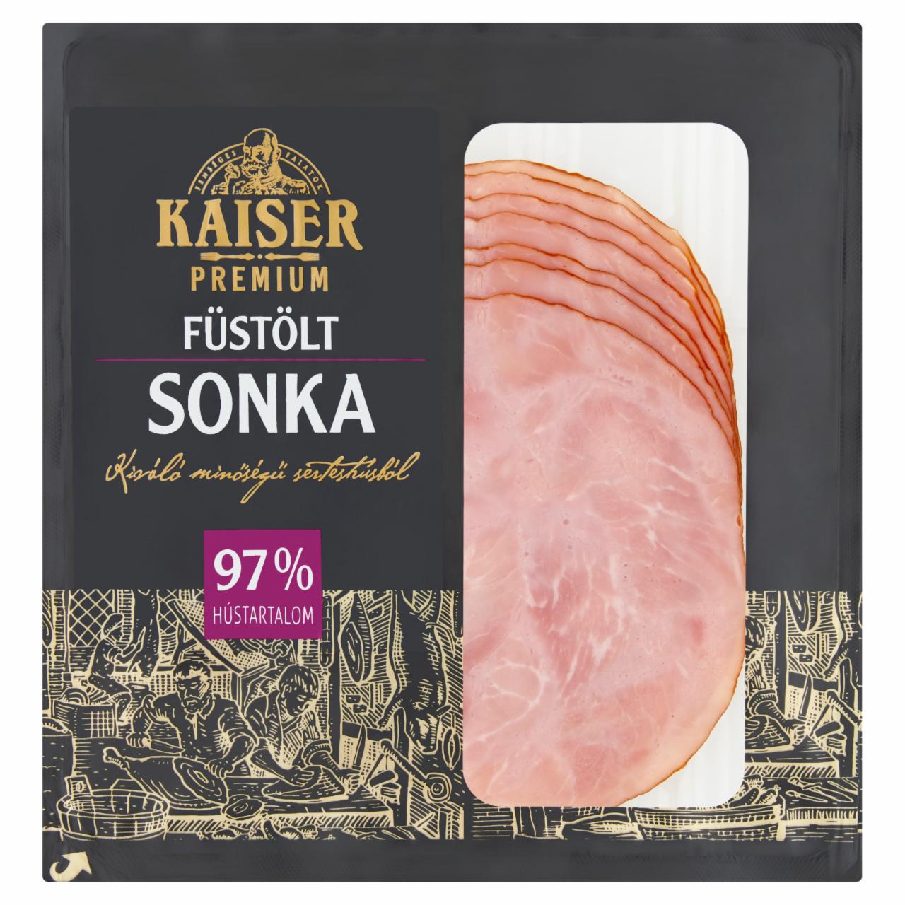 Képek - Kaiser Premium füstölt sonka 100 g