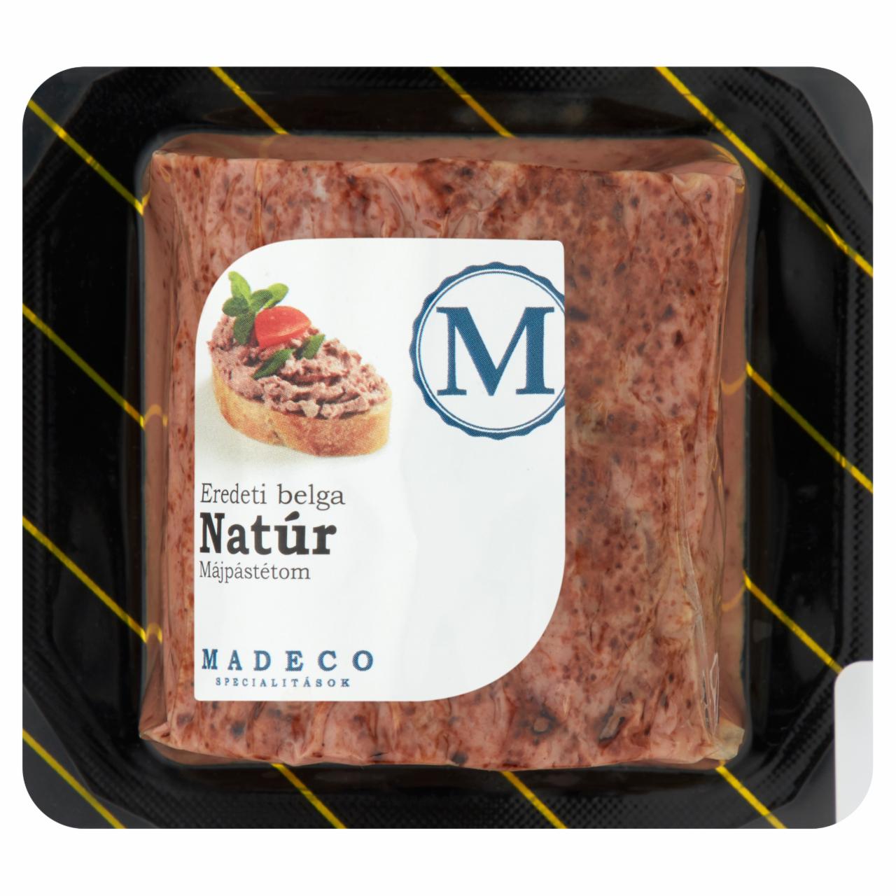 Képek - Madeco Specialitások eredeti belga natúr májpástétom 170 g