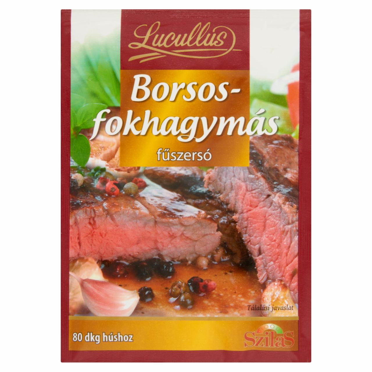 Képek - Lucullus borsos-fokhagymás fűszersó 28 g