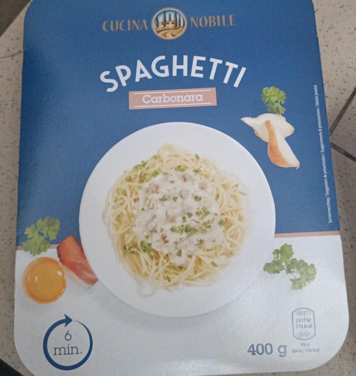 Képek - Spagetti carbonara Cucina nobile