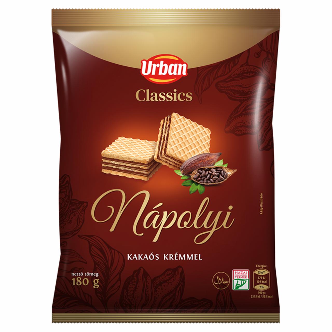 Képek - Urban Classics nápolyi kakaós krémmel 180 g