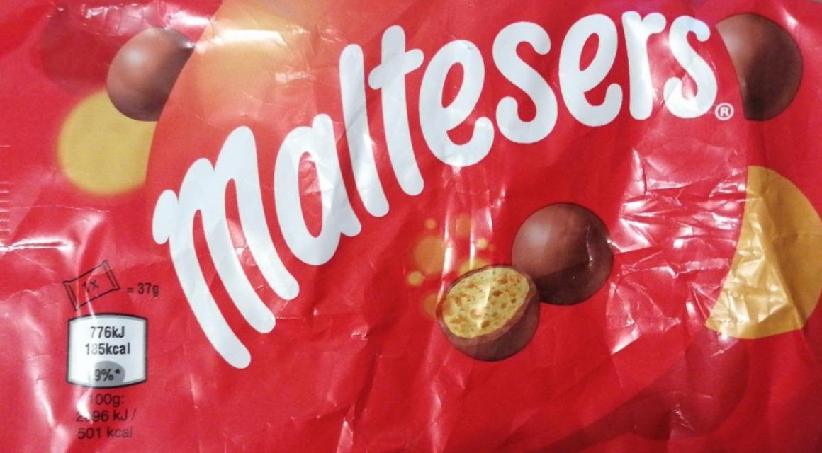 Képek - Maltesers tejcsokoládé ropogós, könnyed töltelékkel 192,5 g
