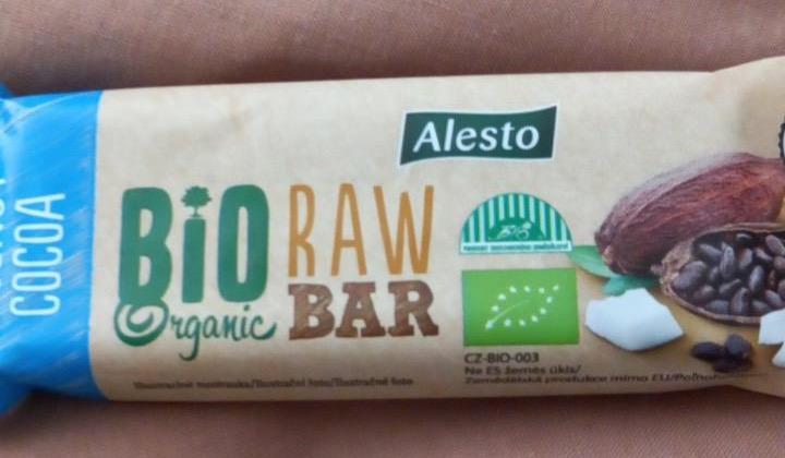 Képek - Bio organic raw szelet Kókusz-csoki Alesto