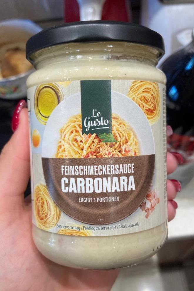 Képek - Feinschmeckersauce carbonara Le Gusto
