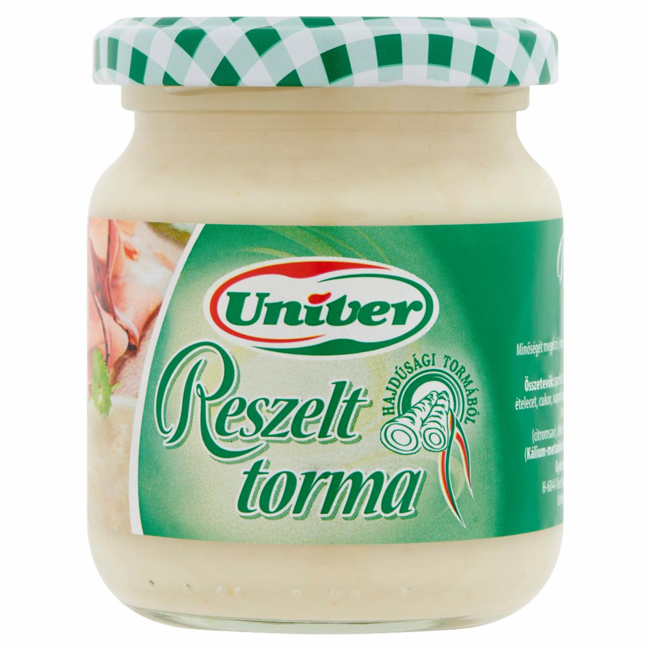 Képek - Univer reszelt torma 190 g