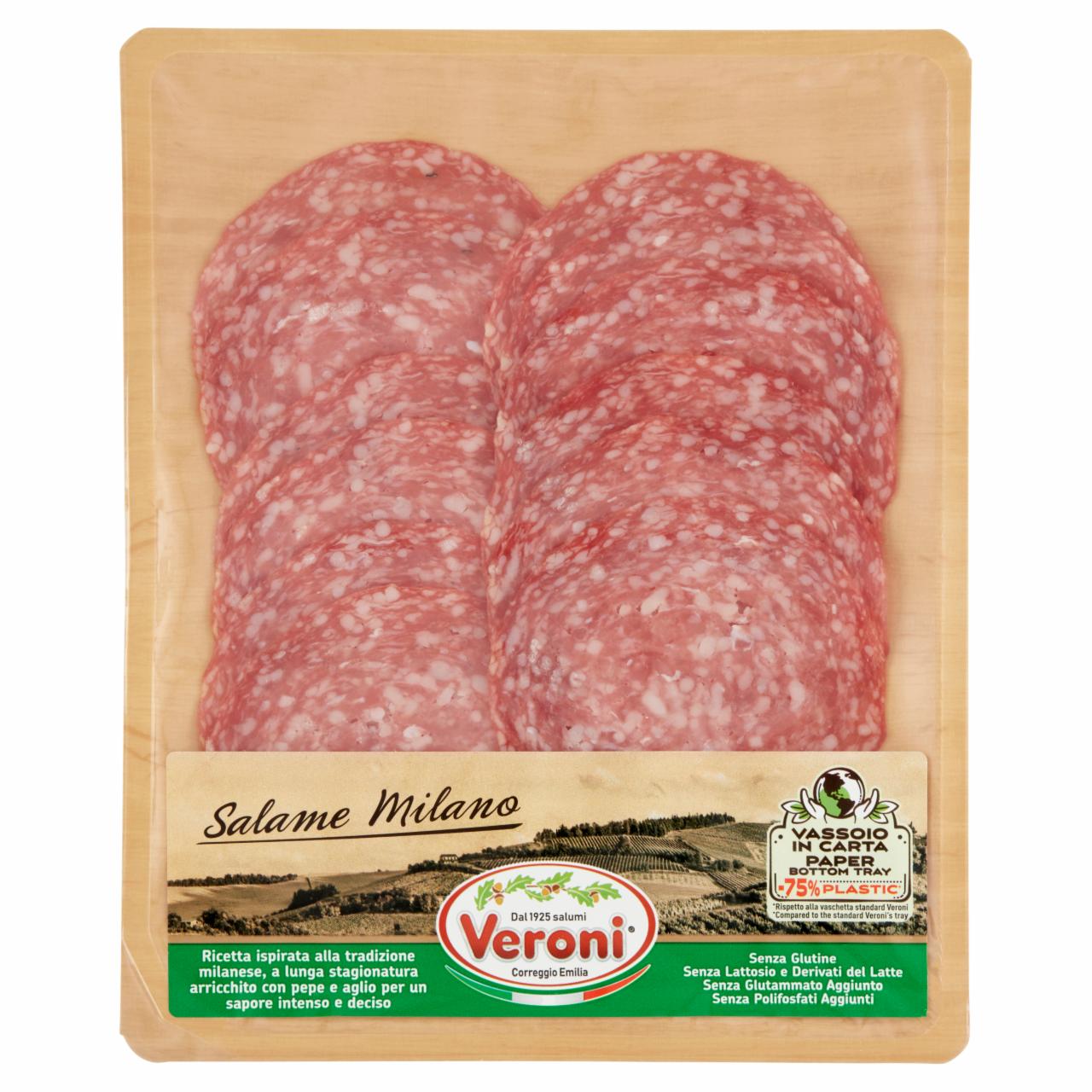 Képek - Veroni Milano szeletelt szalámi 70 g