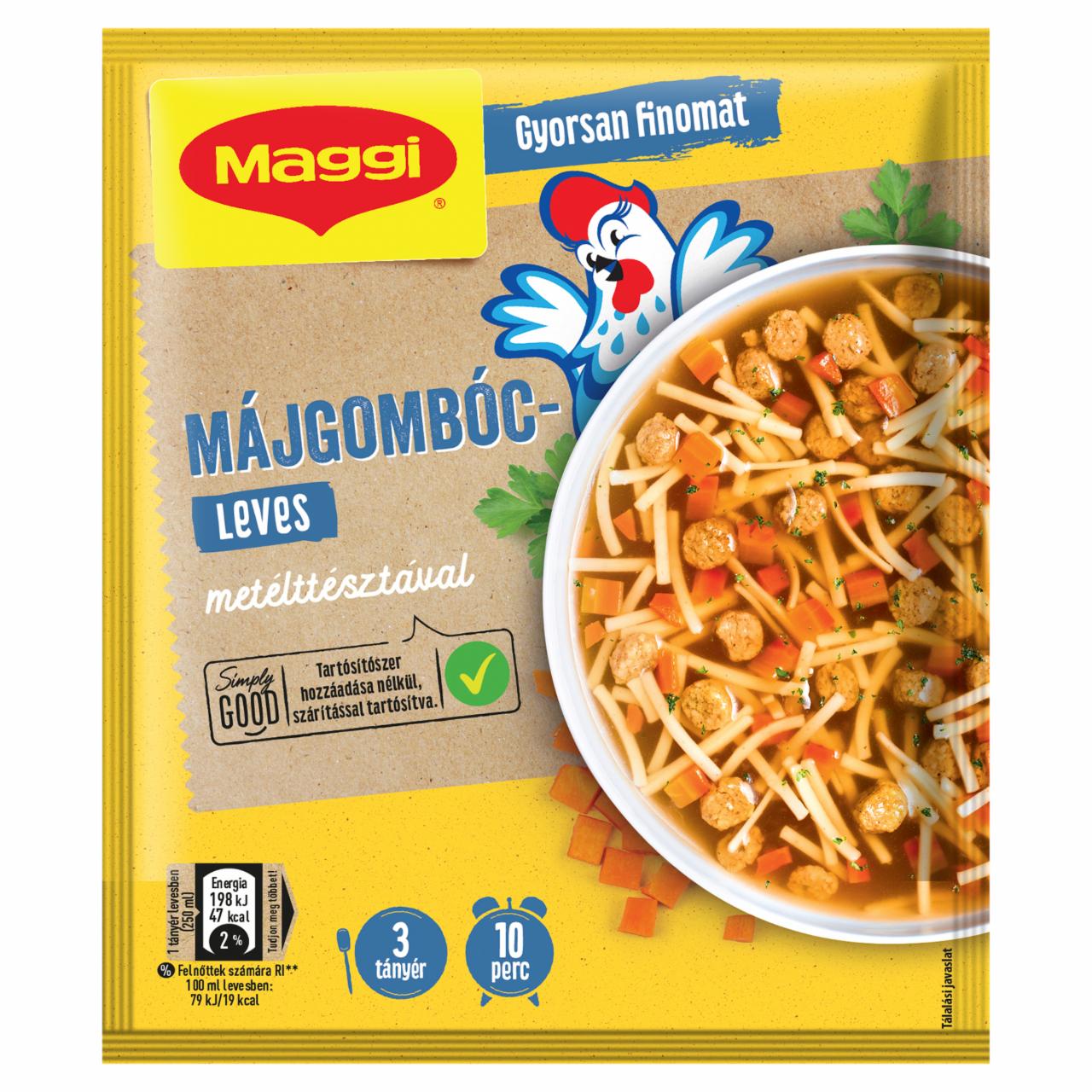 Képek - Maggi májgombócleves metélttésztával 41 g