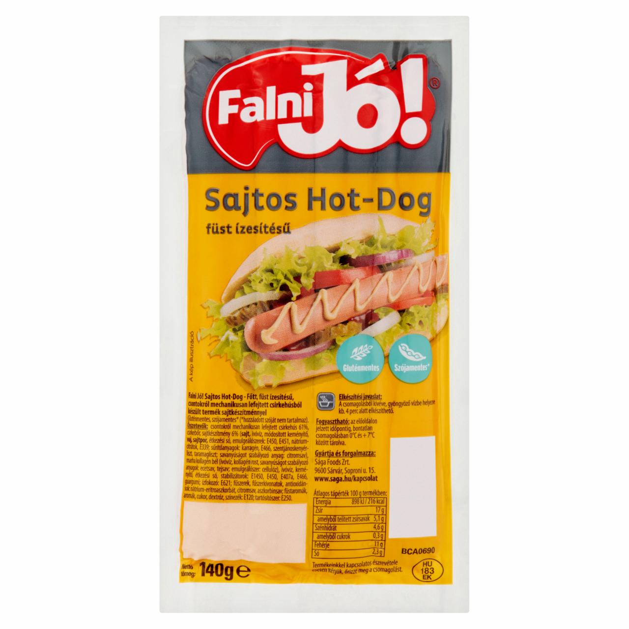 Képek - Füst ízesítésű sajtos hot-dog Falni Jó!