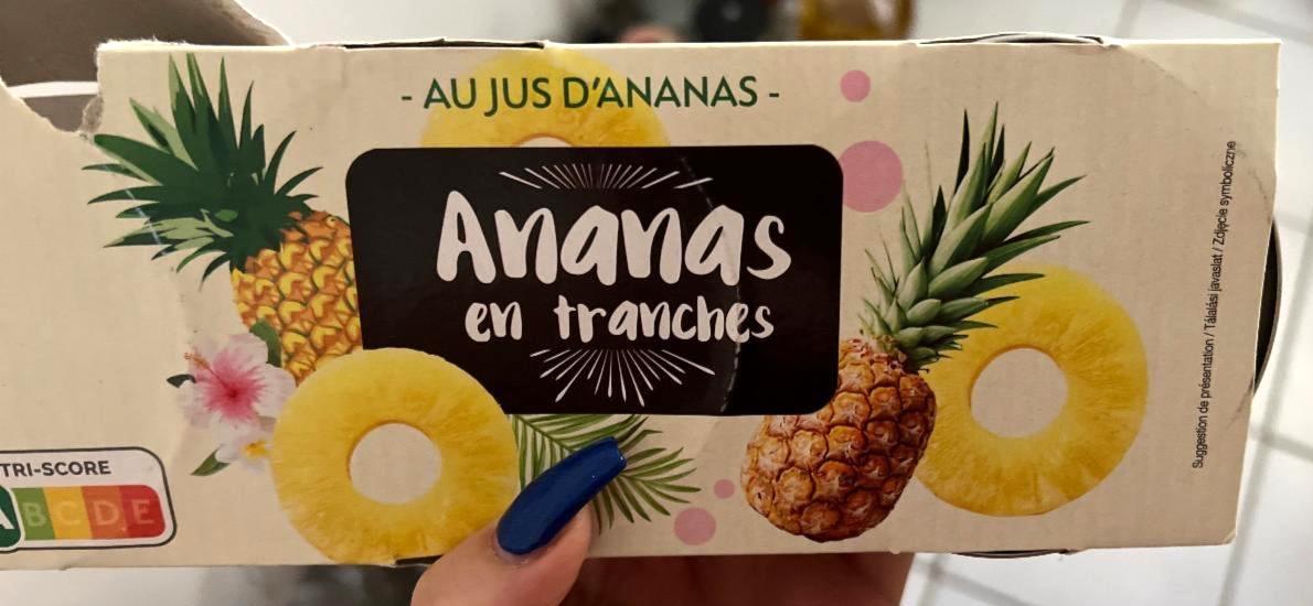 Képek - Ananas en tranches Au jus d'ananas