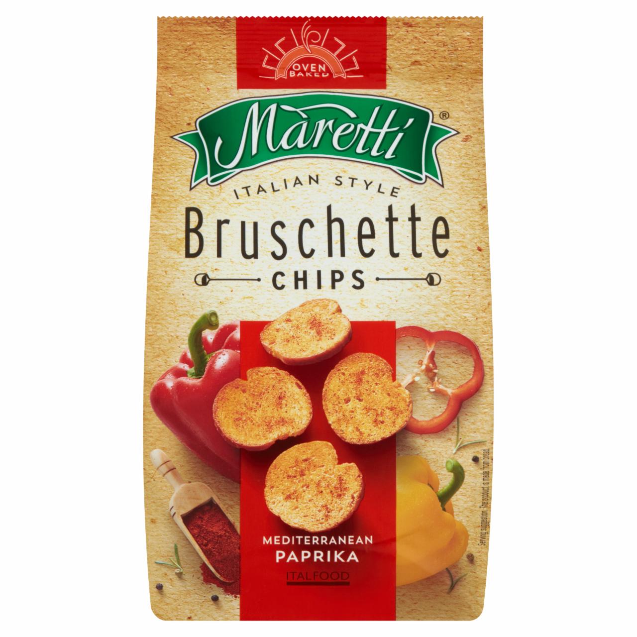 Képek - Maretti paprika ízesítésű sült kenyérkarikák 70 g