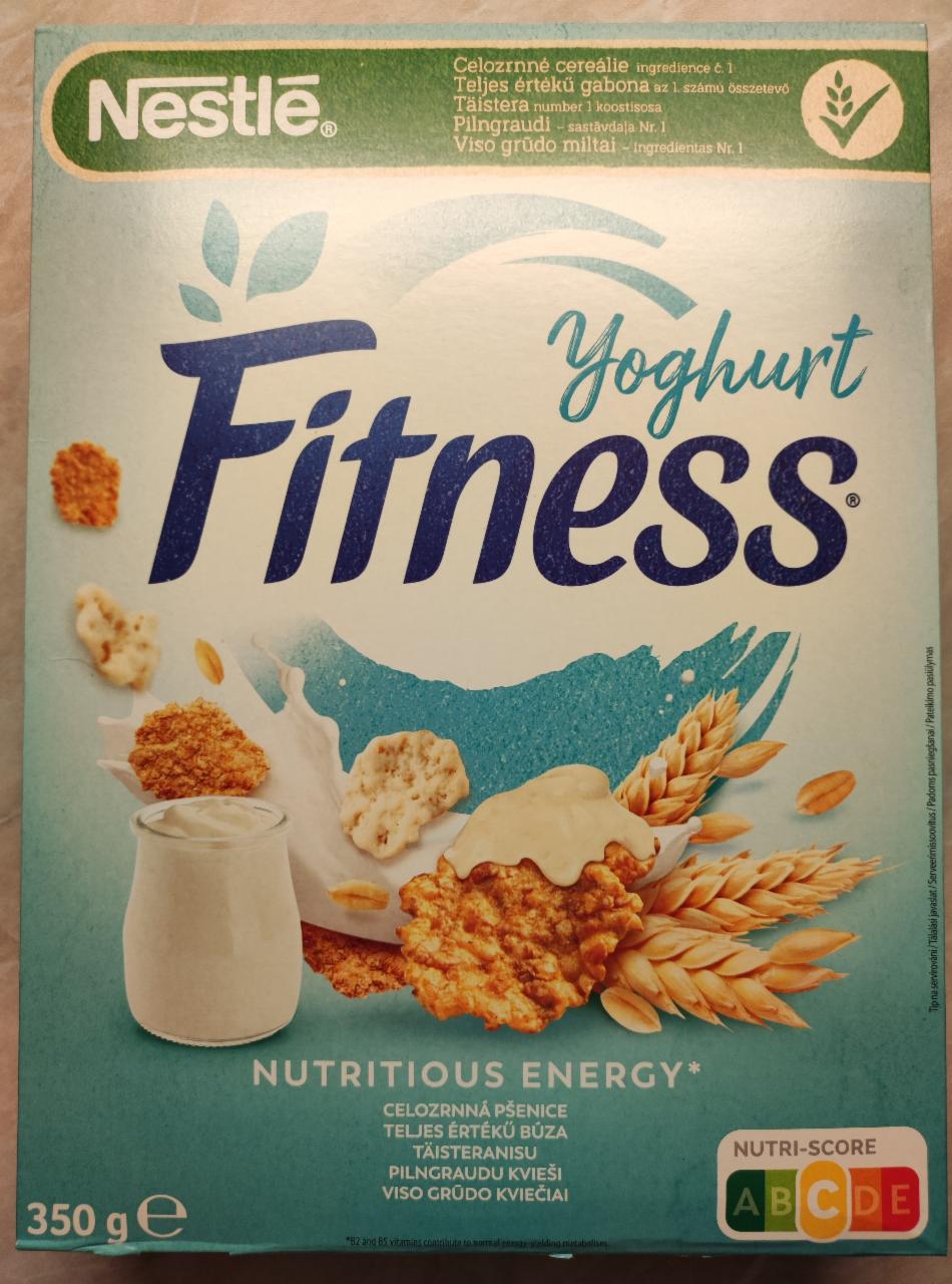 Képek - Nestlé Fitness natúr és joghurtos masszával bevont gabonapehely teljes értékű búzával, zabbal 350 g