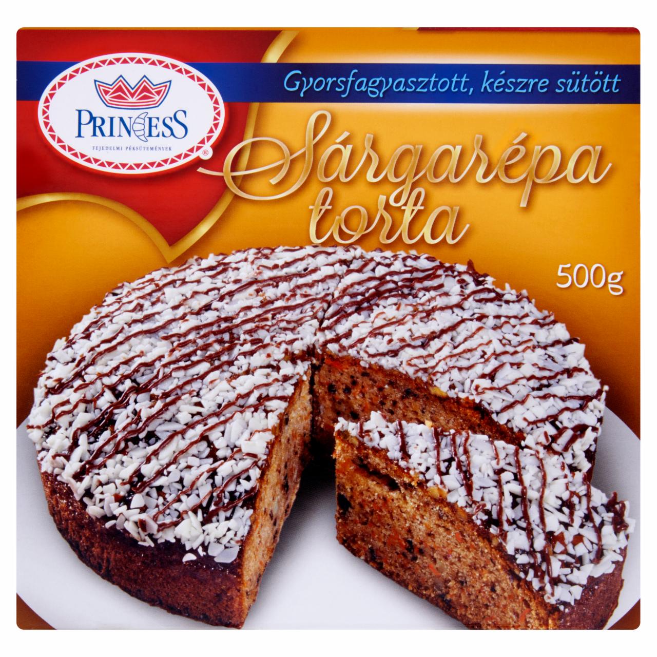 Képek - Princess gyorsfagyasztott, készre sütött sárgarépa torta 500 g