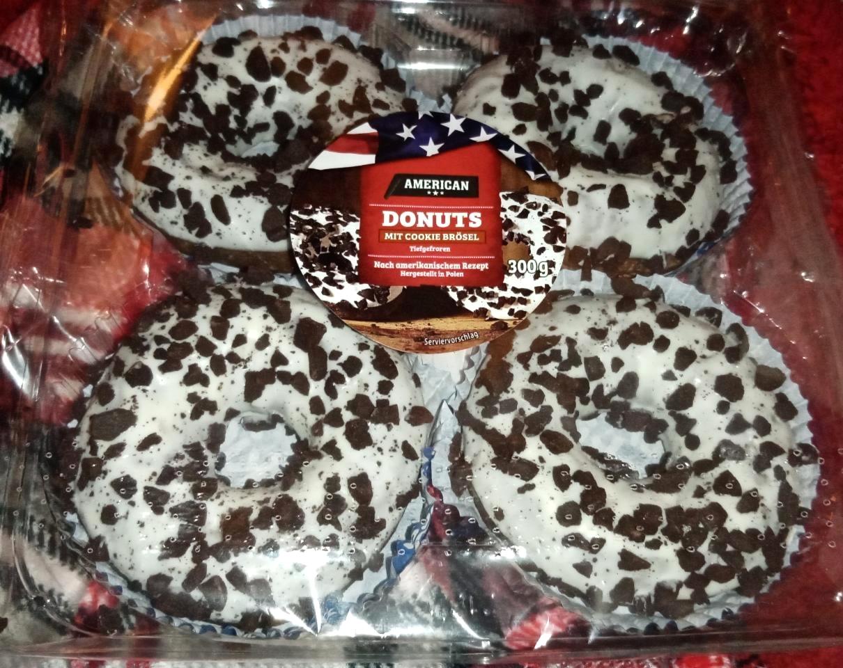 Képek - American donuts vaníliás töltelékkel és kekszmorzsával
