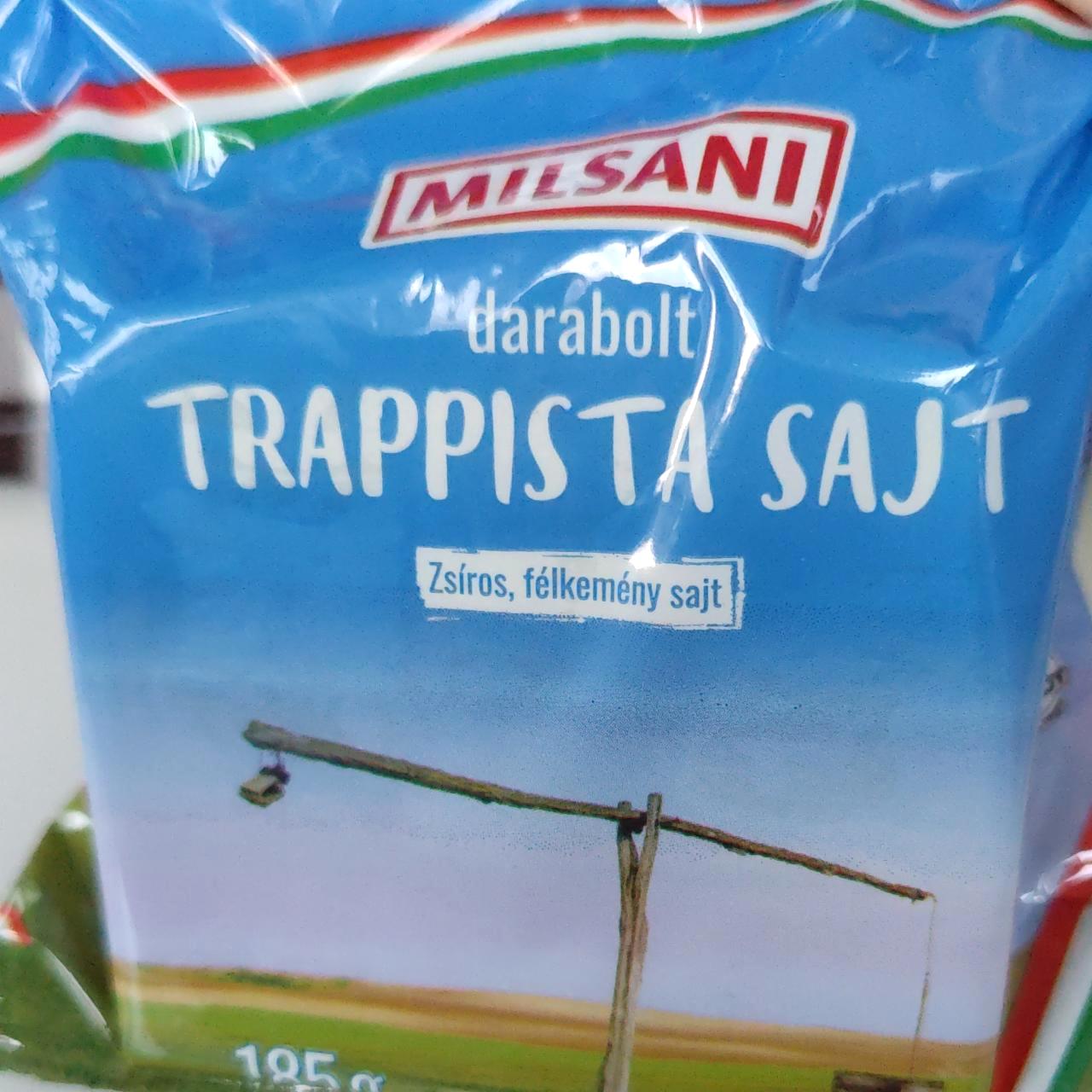Képek - Darabolt trappista sajt Milsani