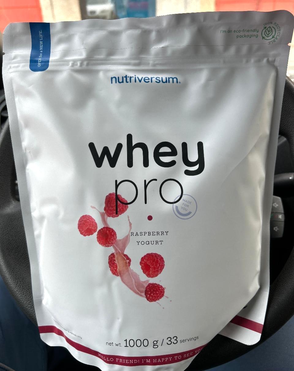 Képek - Whey pro Málna joghurt Nutriversum