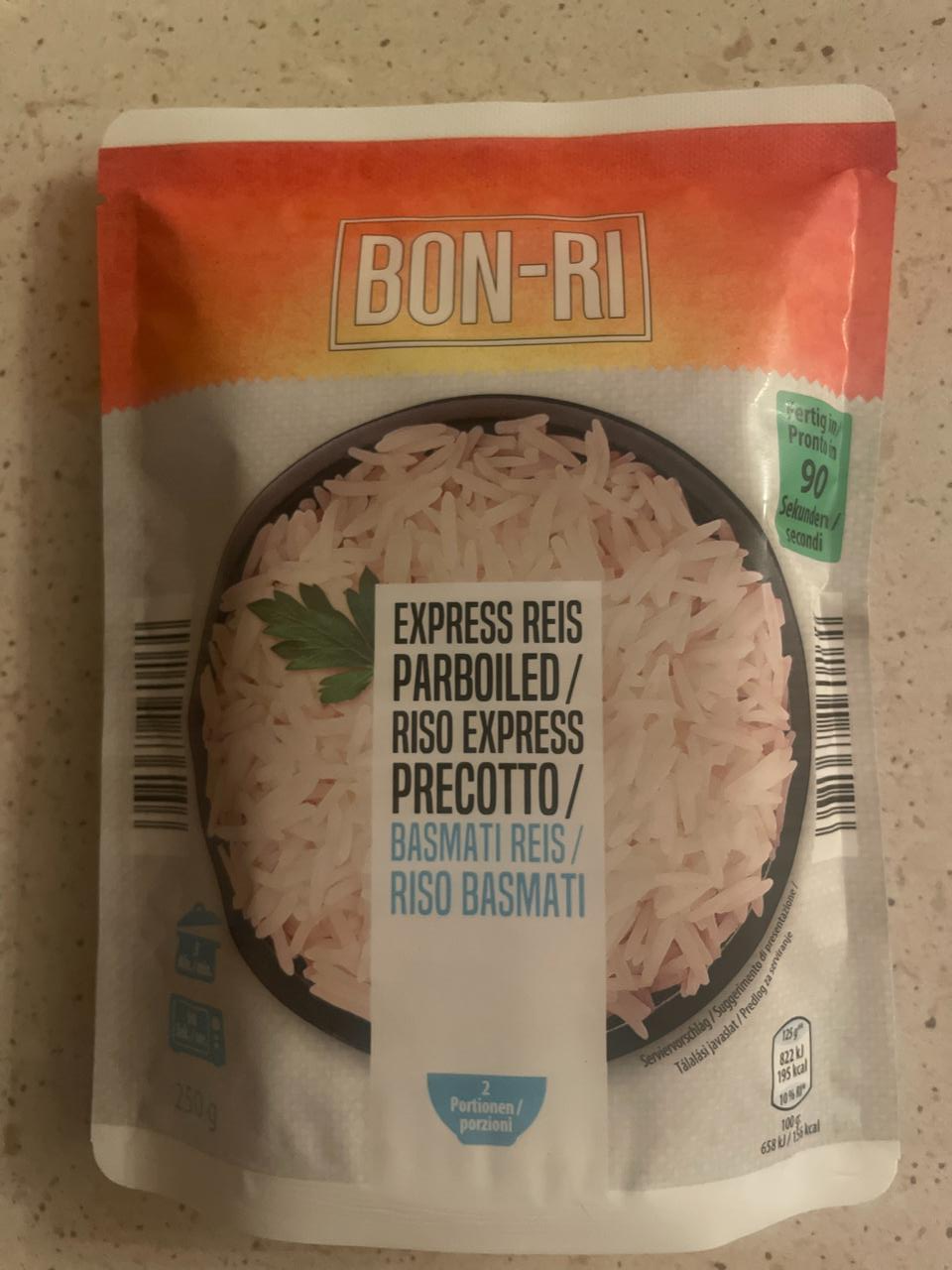 Képek - Express Reis Parboiled Basmati Reis Bon-Ri