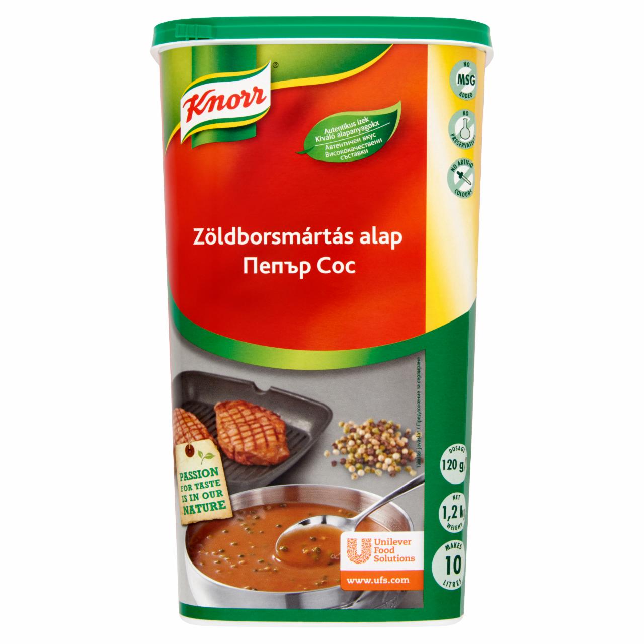 Képek - Knorr zöldborsmártás alap 1,2 kg