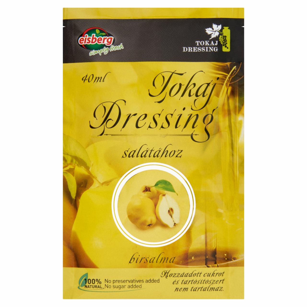 Képek - Eisberg Tokaj Dressing birsalma dresszing salátához 40 ml