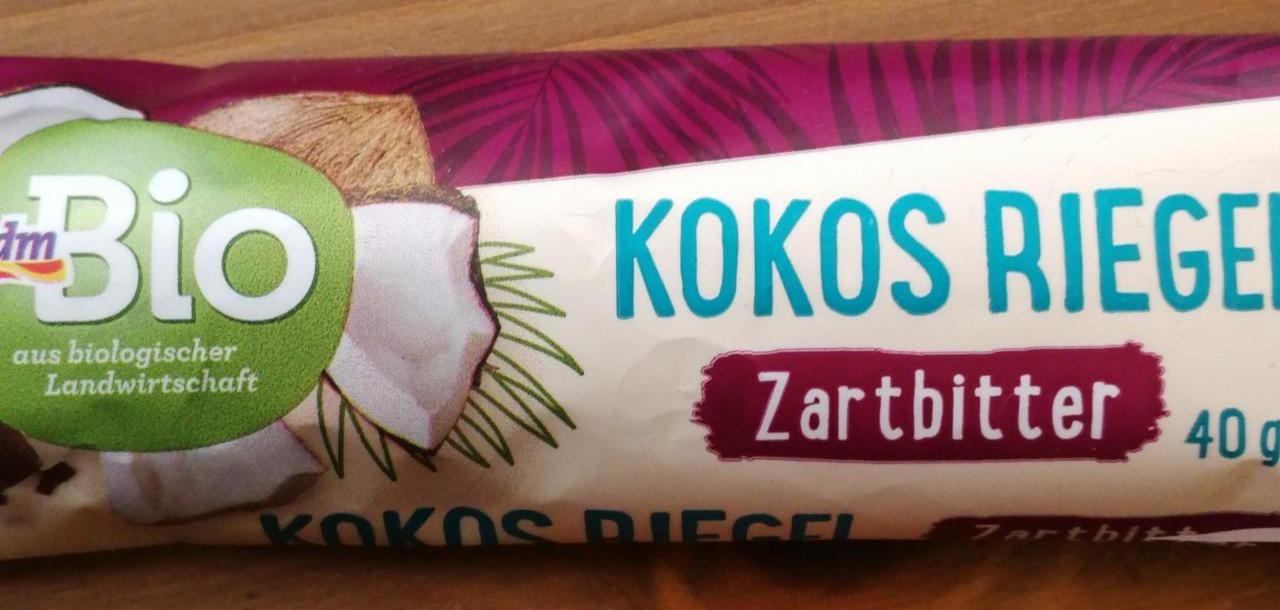 Képek - Kokos Riegel Zartbitter dmBio