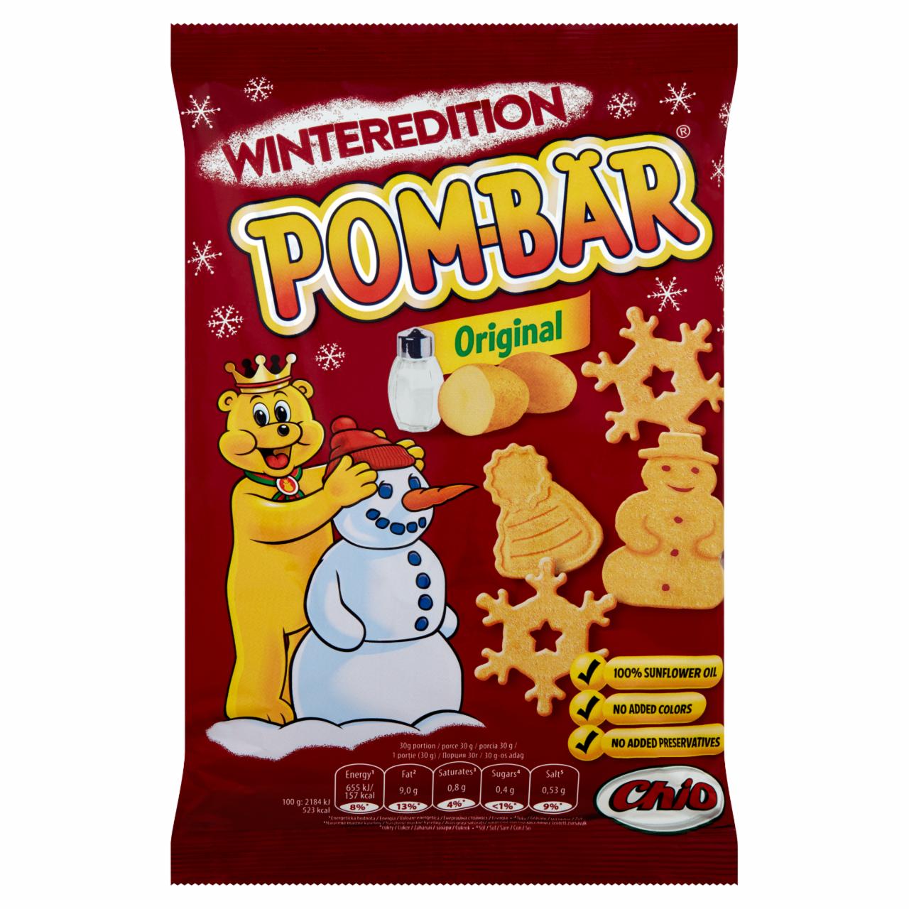 Képek - Pom-Bär Winteredition Original sós burgonyasnack 50 g