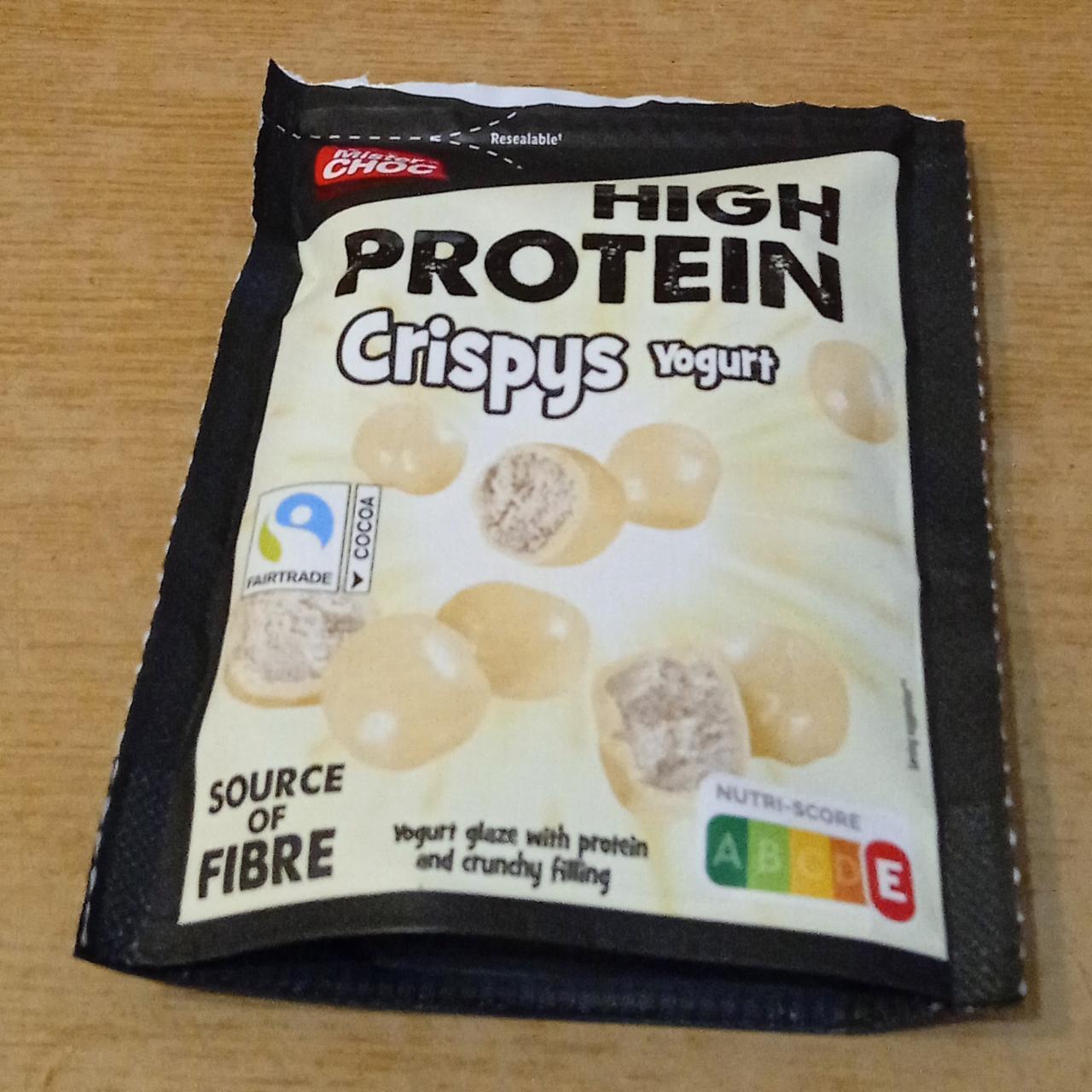 Képek - High protein crispys yoghurtos gabonagolyó Mister Choc