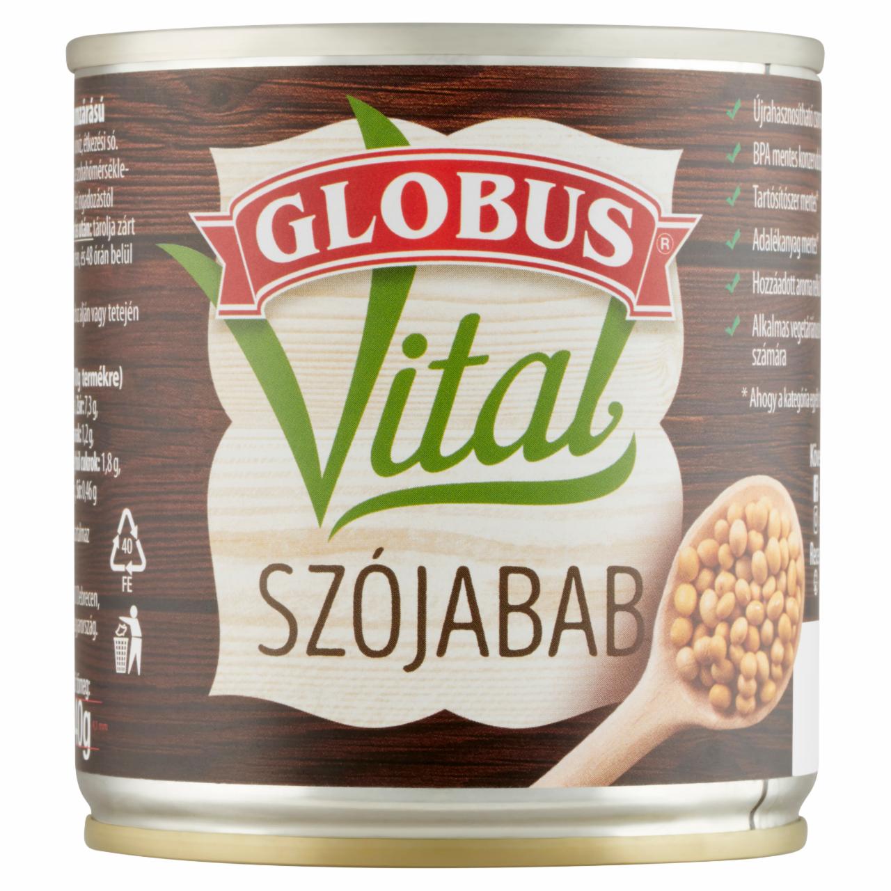 Képek - Globus Vital szójabab 150 g