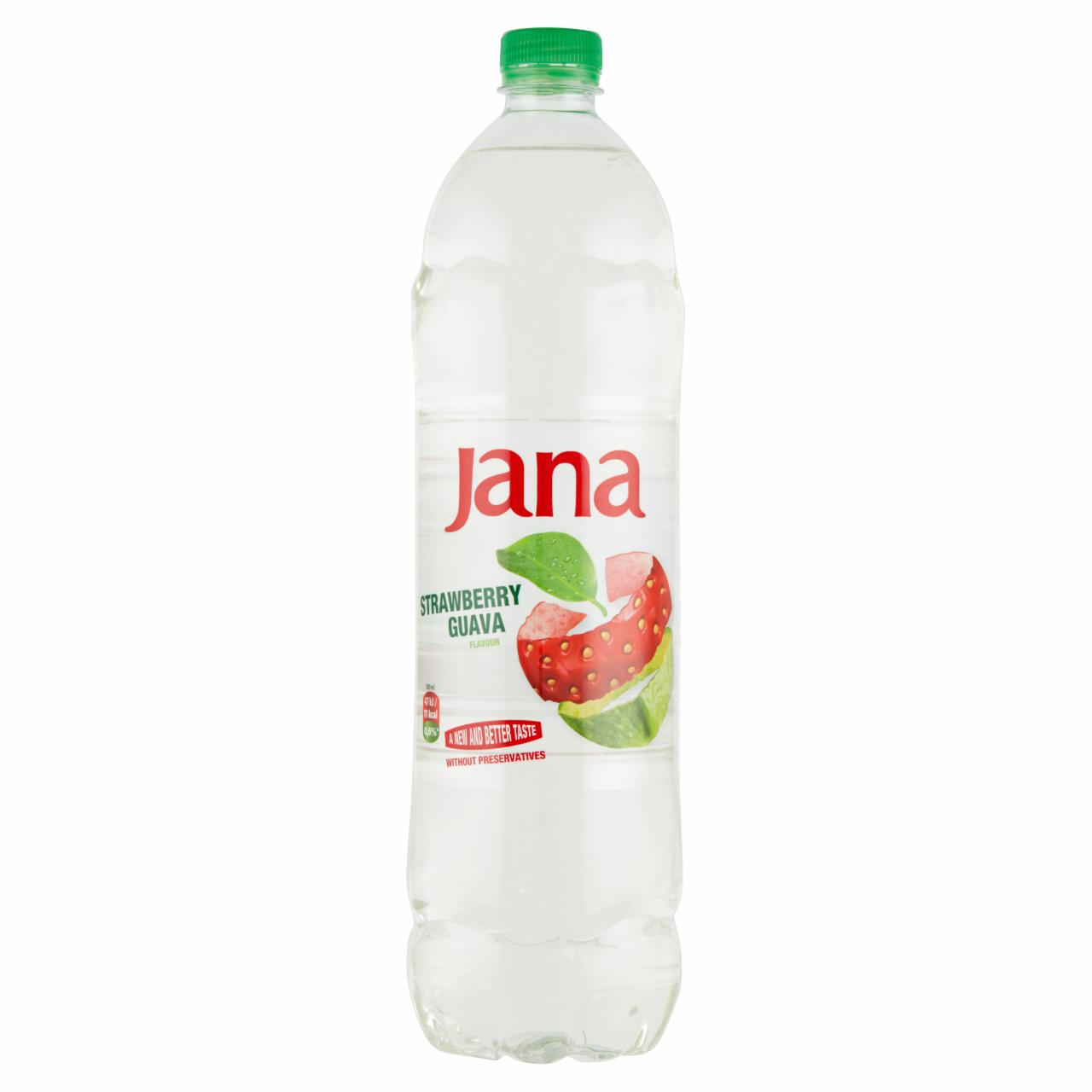 Képek - Jana eper és guava ízű, energiaszegény, szénsavmentes üdítőital 1,5 l