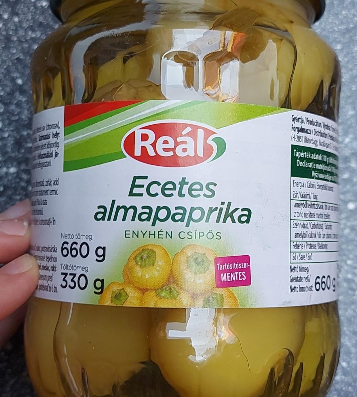 Képek - Ecetes almapaprika enyhén csípős Reál