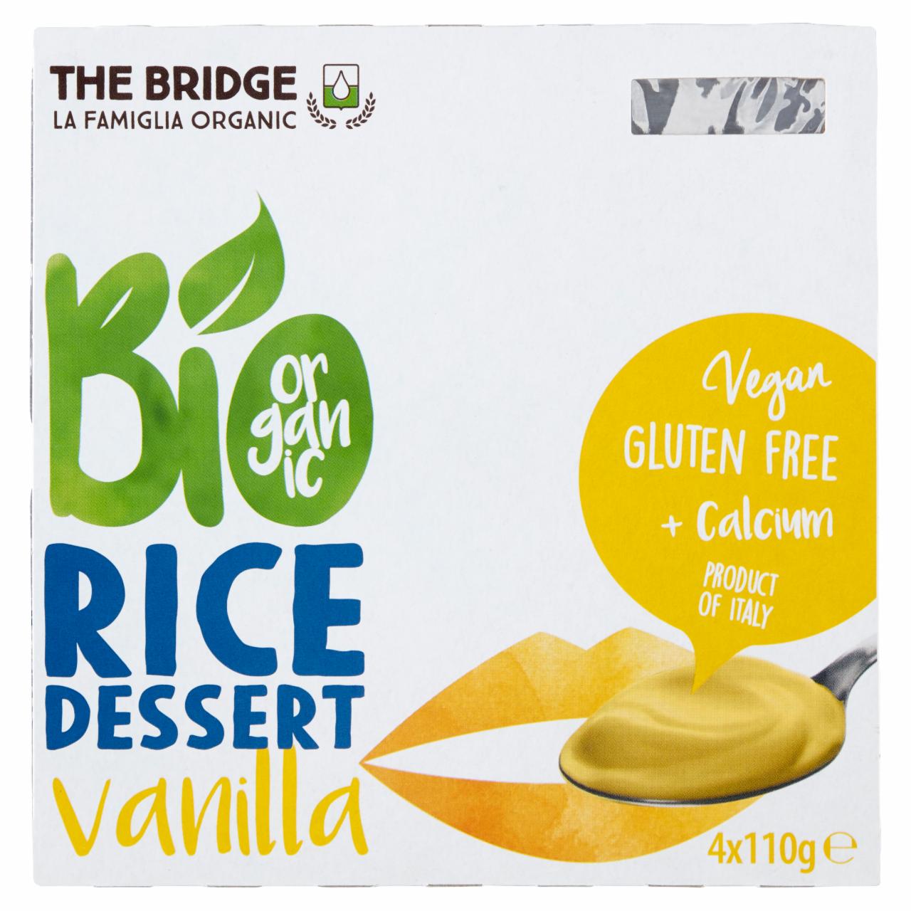 Képek - The Bridge BIO gluténmentes vaníliás rizs desszert 4 x 110 g