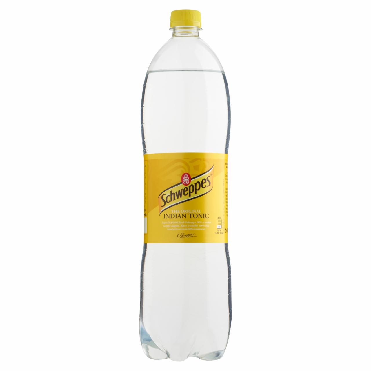 Képek - Schweppes Indian Tonic szénsavas üdítőital 1,5 l