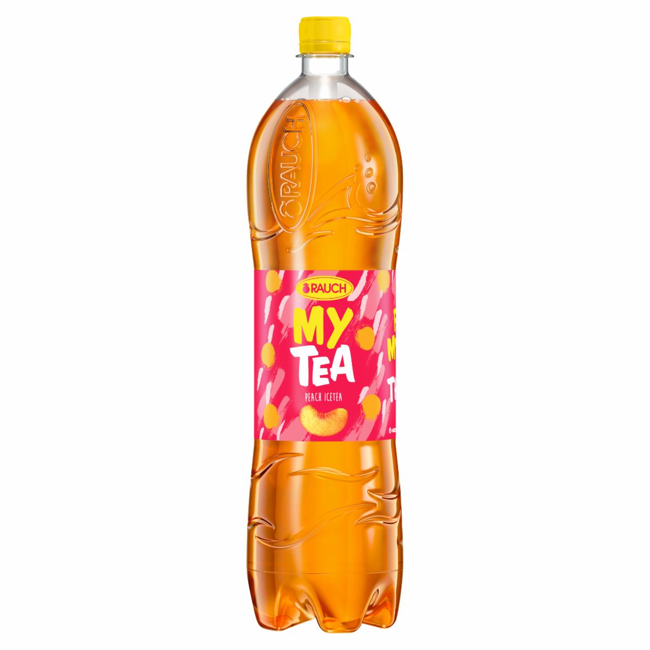 Képek - Rauch My Tea Ice Tea őszibarackos üdítőital fekete teából 1,5 l