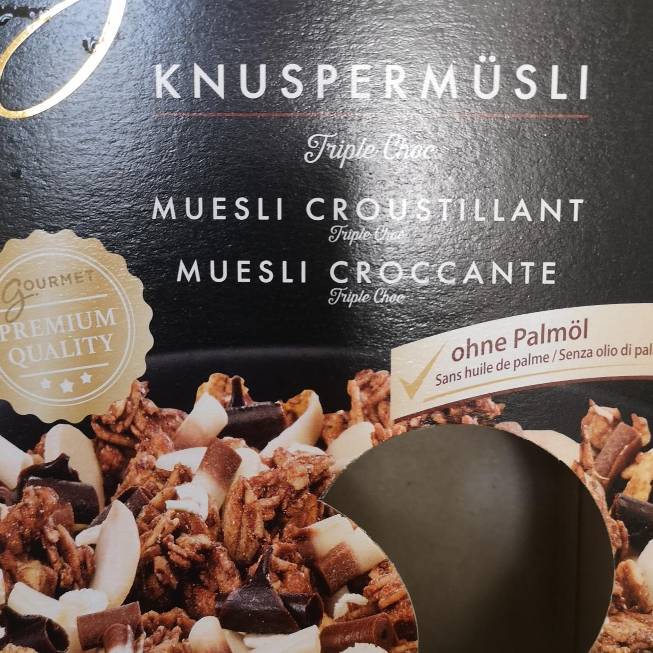 Képek - Ropogós müzli Triple Choc Gourmet