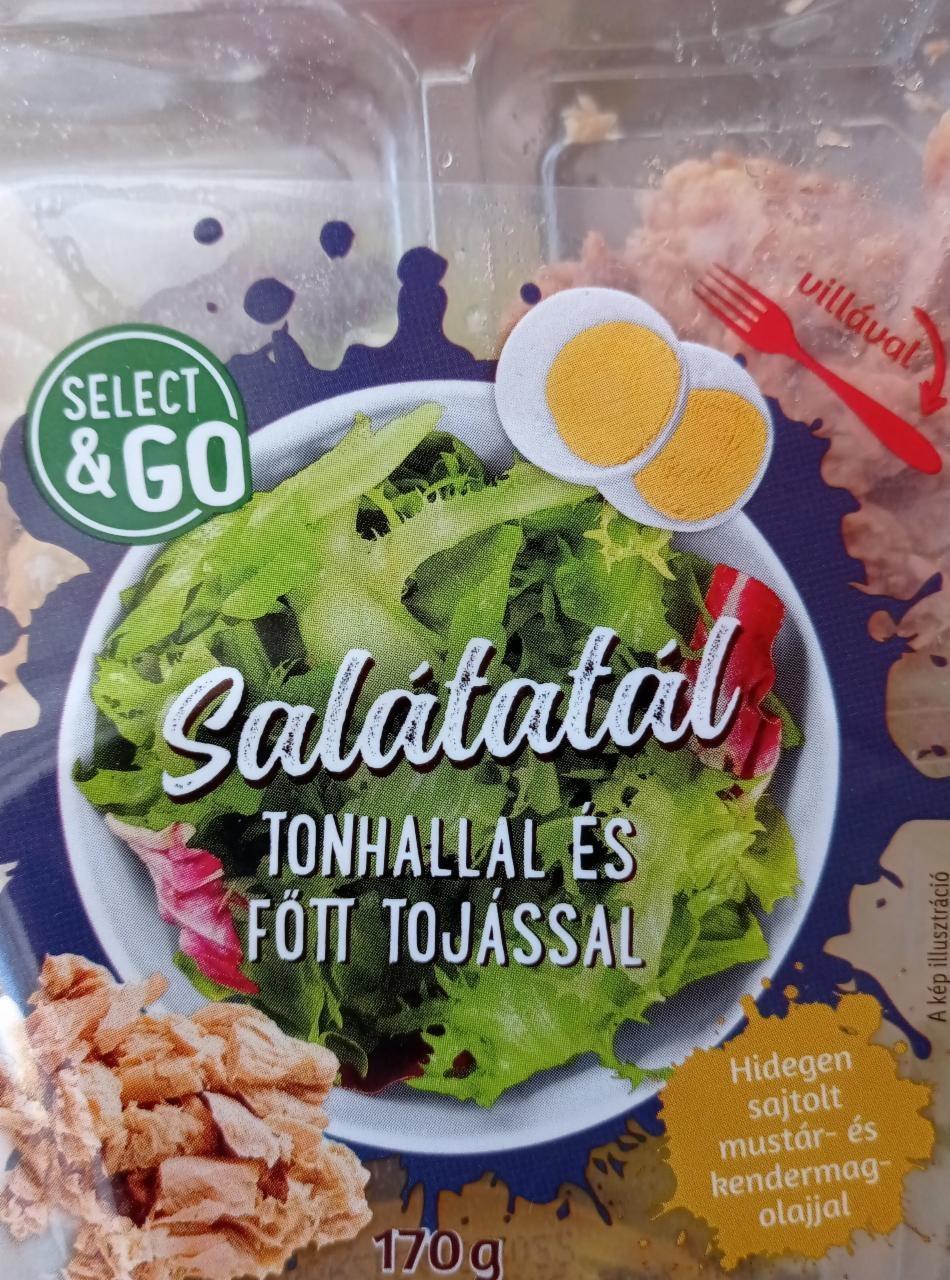 Képek - Salátatál tonhallal és főtt tojással Select & Go