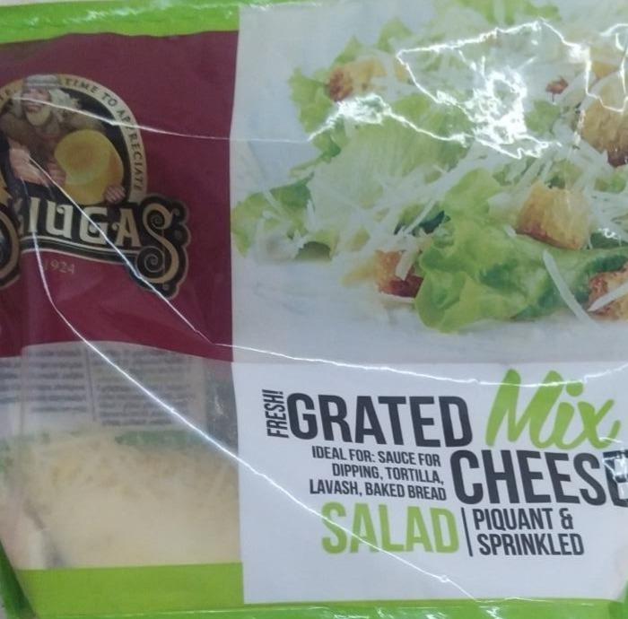 Képek - Džiugas Mix Salad reszelt félzsíros kemény sajt 250 g