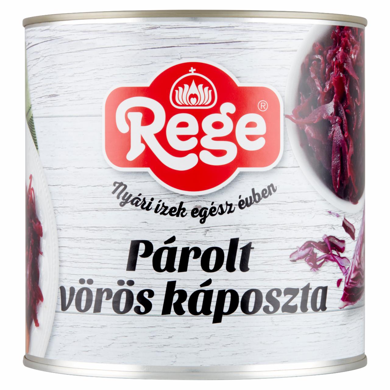 Képek - Rege párolt vörös káposzta 2700 g